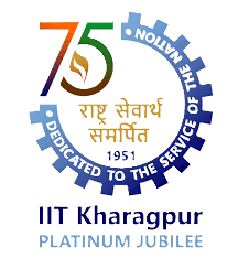 IIT Kharagpur platinum jubilee logo